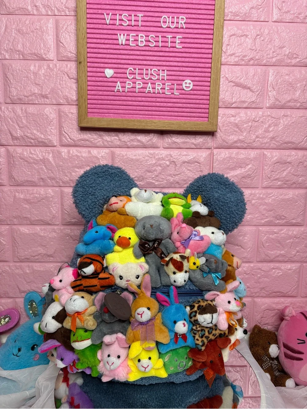 Adorable Plushies Stuffed Animal Backpack